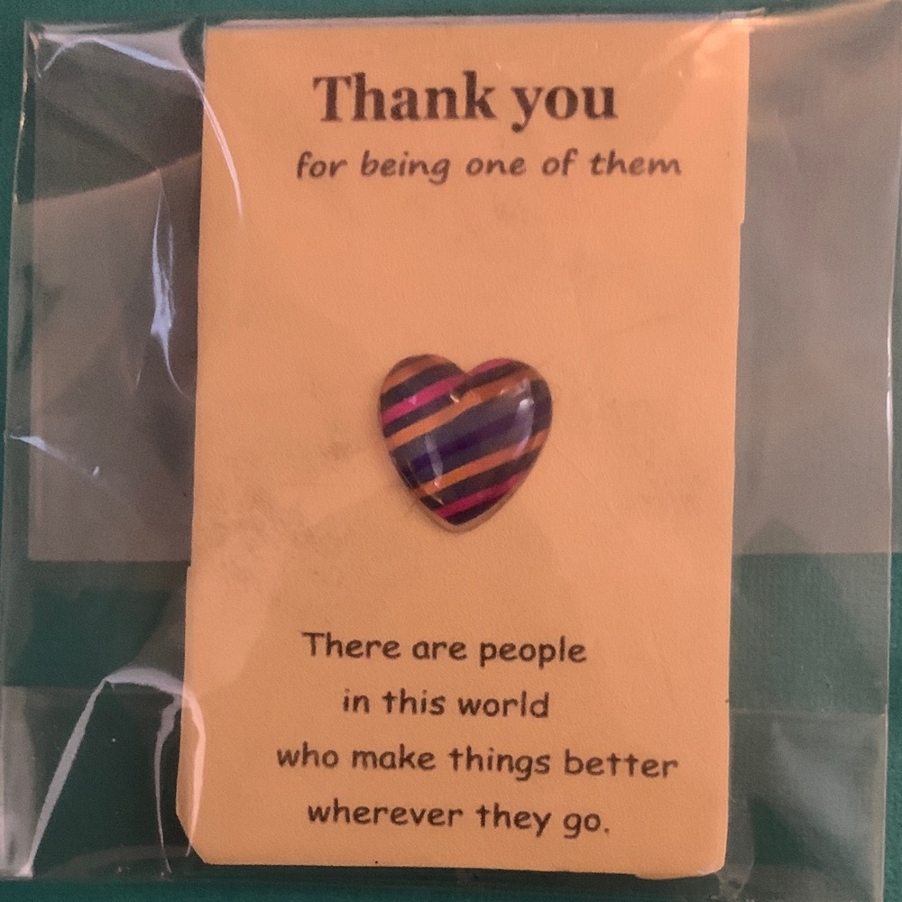 Thank you pocket hug